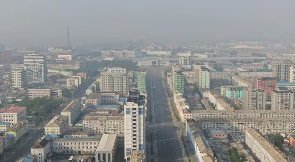 中国民用无人机入侵朝鲜领空 新义州被看光光
