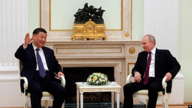 中国加强对俄罗斯侵乌战争的支持