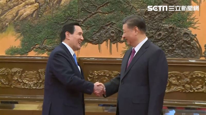 前总统马英九与中国国家领导人习近平进行习马二会