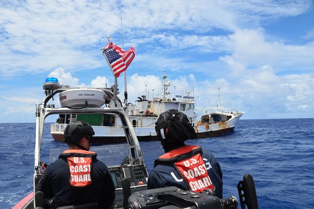 美国海岸防卫队太“霸道” 中国抗议遭回呛