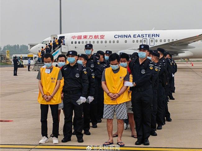 680多名中国籍嫌犯已押解回国