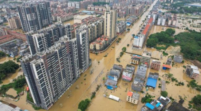 广东山洪预警411个 多地停课、停运、停航