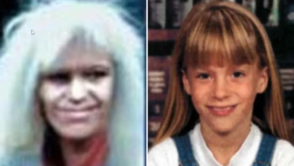 蘇珊卡特（左）及10歲女兒娜塔莎2000年8月宣告失蹤，調查人員本周一終於在嫌犯家後院找到她們的骸骨。翻攝美國有線電視新聞網
