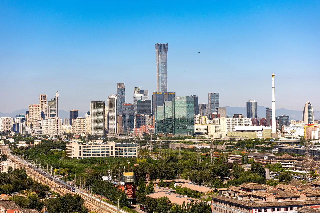 中國房市低迷，連一線城市北京房價也直落。翻攝wikipedia