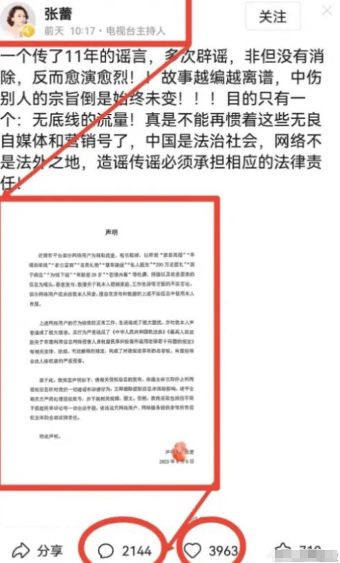 坐拥四任丈夫?央视名嘴私生活的谣言有多离谱 坐拥四任丈夫?央视名嘴私生活的谣言有多离谱