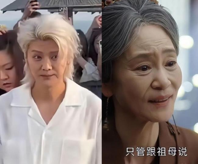 34岁鹿晗脸肿成“老嫂子” 撞脸65岁刘雪华? 34岁鹿晗脸肿成“老嫂子” 撞脸65岁刘雪华?