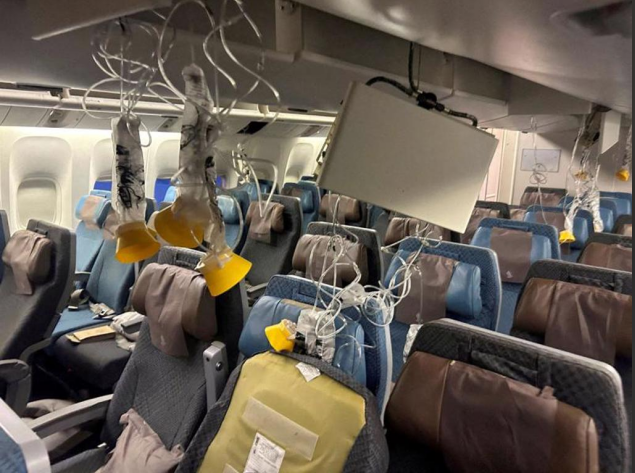 空中遭遇乱流事件后续 新航赔偿金曝光 空中遭遇乱流事件后续 新航赔偿金曝光