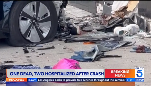一家洛杉矶出车祸,华男身亡妻子截肢,案子和解了 一家洛杉矶出车祸,华男身亡妻子截肢,案子和解了