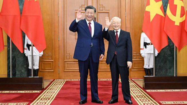 中共就阮富仲逝世致唁电 习近平打破一惯例 中共就阮富仲逝世致唁电 习近平打破一惯例