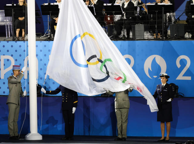 奥运开幕式“五环旗颠倒” 画面曝光超傻眼 奥运开幕式“五环旗颠倒” 画面曝光超傻眼