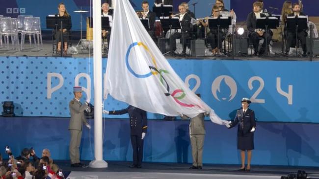 奥运开幕式“五环旗颠倒” 画面曝光超傻眼 奥运开幕式“五环旗颠倒” 画面曝光超傻眼