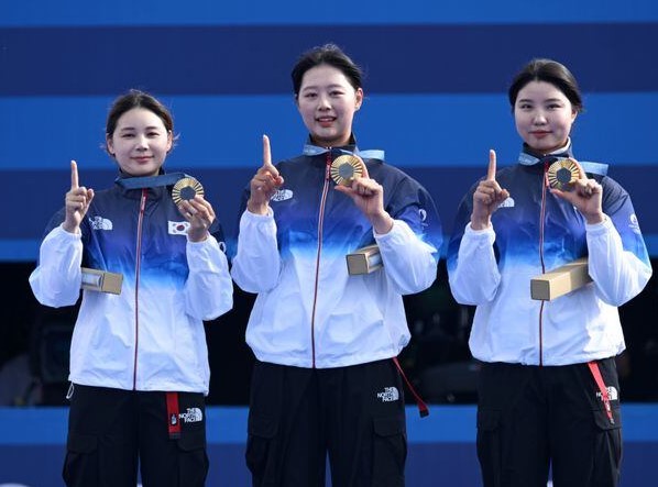 韩心率76vs中国108:韩女子射箭天团“强心脏” 韩心率76vs中国108:韩女子射箭天团“强心脏”