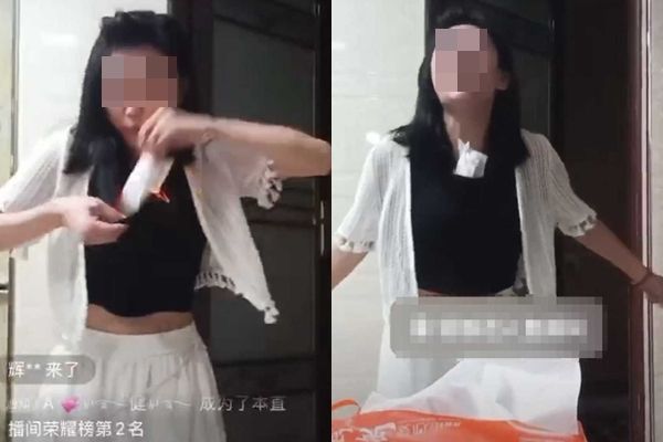 赌输了 女直播主卫生纸点火烧下体 观众傻眼 赌输了 女直播主卫生纸点火烧下体 观众傻眼
