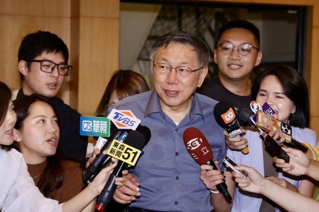 镜头前 柯文哲再说什么都没意义了 镜头前 柯文哲再说什么都没意义了