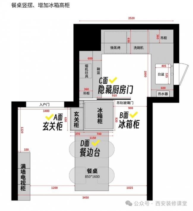 进门是厅餐桌这样摆 入住体验更好 进门是厅餐桌这样摆 入住体验更好