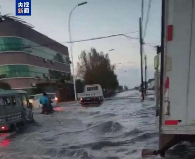 中国多地突发海水倒灌 居民:几十年未见