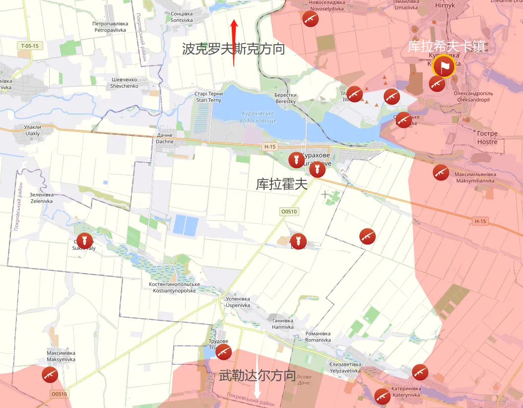 俄乌战况1103：乌军库拉霍夫进一步告急