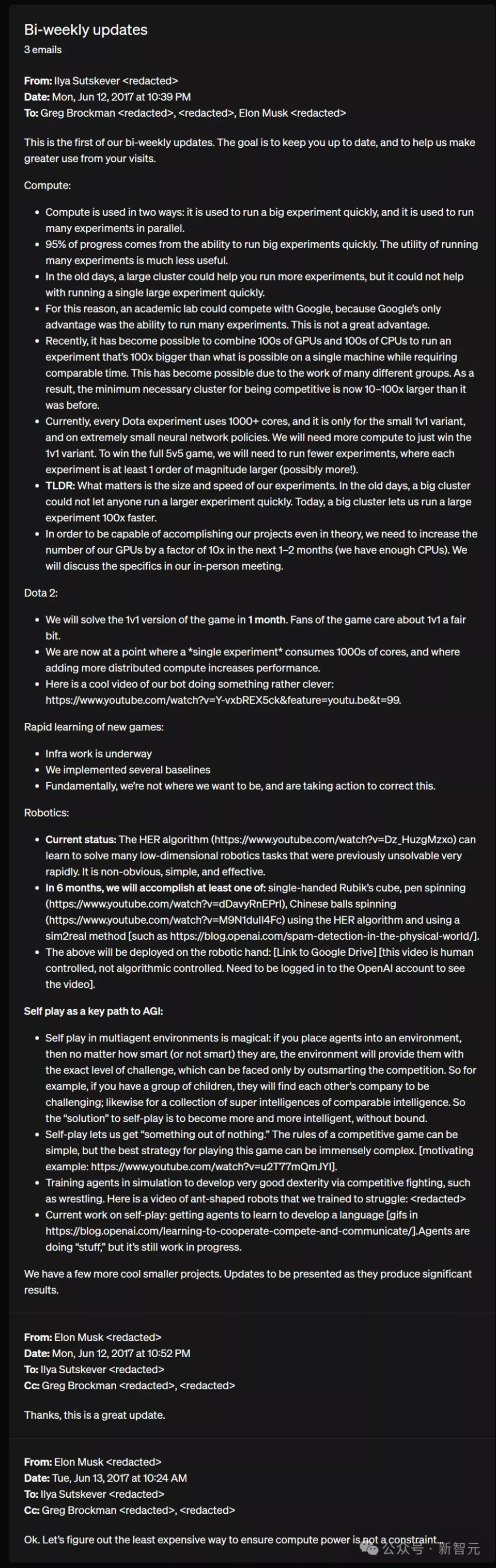 OpenAI官方爆料，长文开怼马斯克