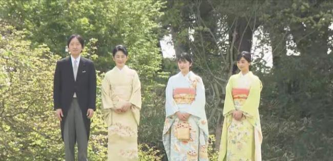 日本王室面临绝后风险 5个公主4个大龄未婚