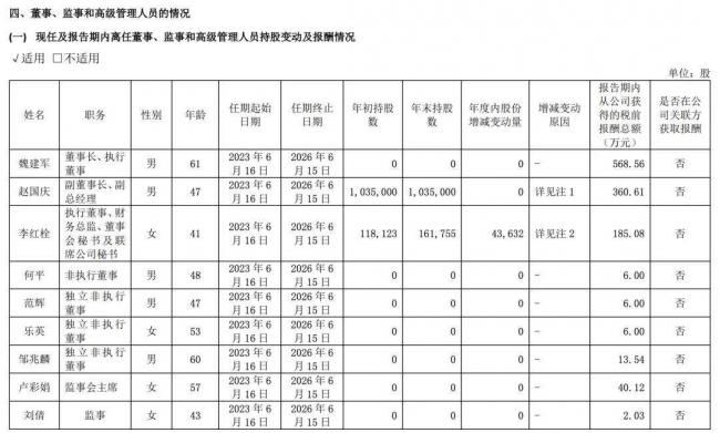 中国车企董事长薪酬曝光！他年薪6.4亿