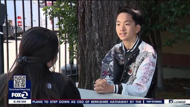 13岁越裔少年获百所大学录取 获300万美元奖学金