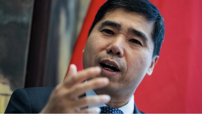 中国大使期待会谈 卡尼：与中国没有相同价值观