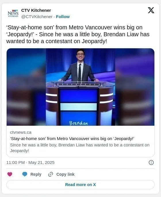 智商爆棚！大温"宅男"华裔小哥火了