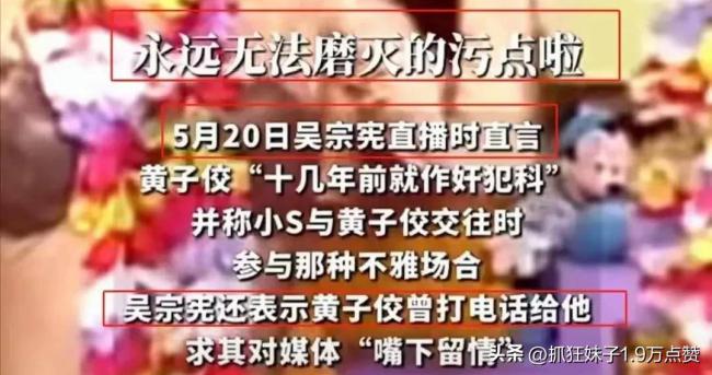 小s复出路难！吴宗宪发文炮轰，王伟忠划清界限