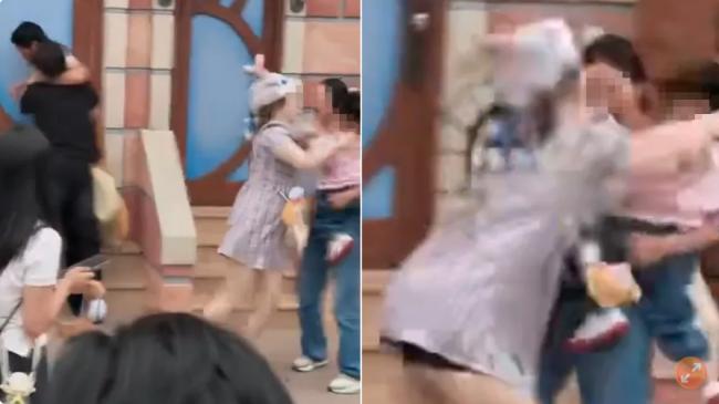 上海迪士尼现惊人一幕：攻击女童 衣不遮体…
