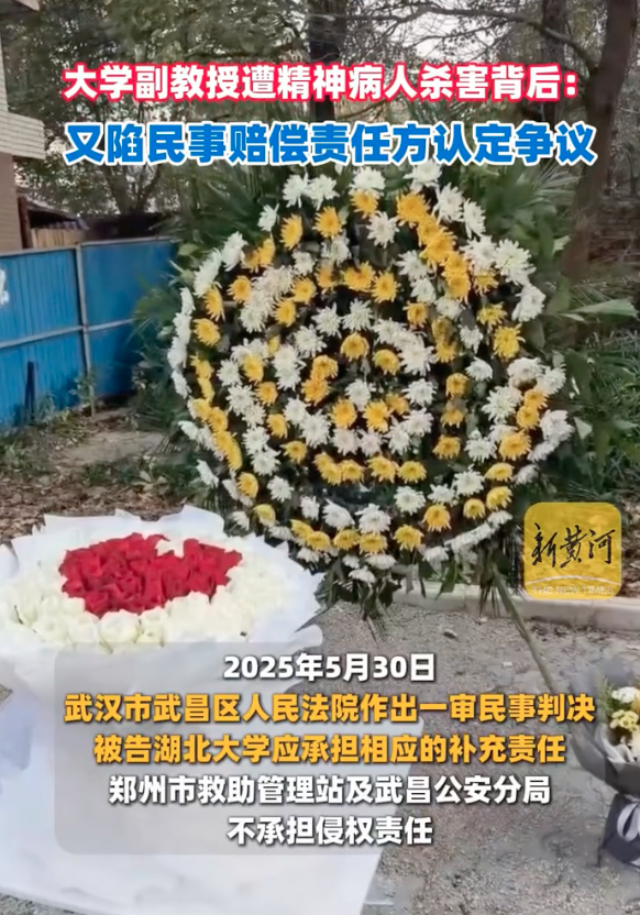 中南财大副教授遭精神病人杀害 法院判决引争议