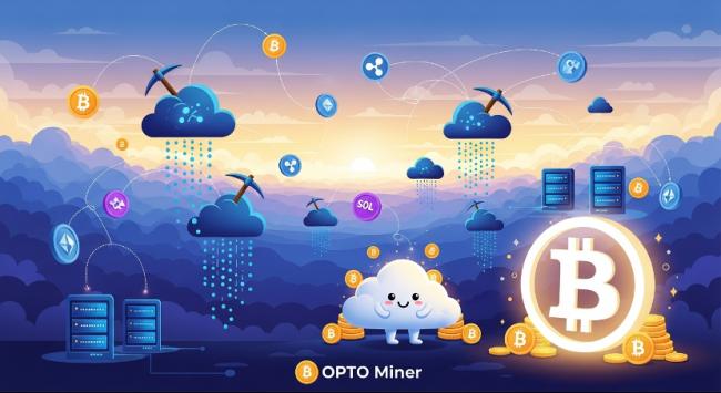OPTO Miner ܻҳ׬ȡ 777  XRP  17  SOL