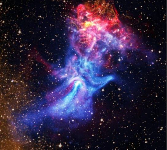 鬼斧神工  NASA捕捉到宇宙之手