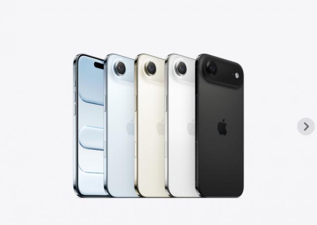 苹果全新iPhoneAir发布: 史上最薄! 加国售价曝