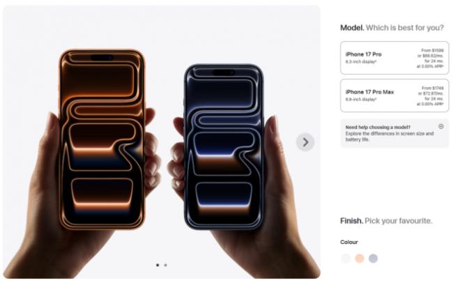 苹果全新iPhoneAir发布: 史上最薄! 加国售价曝