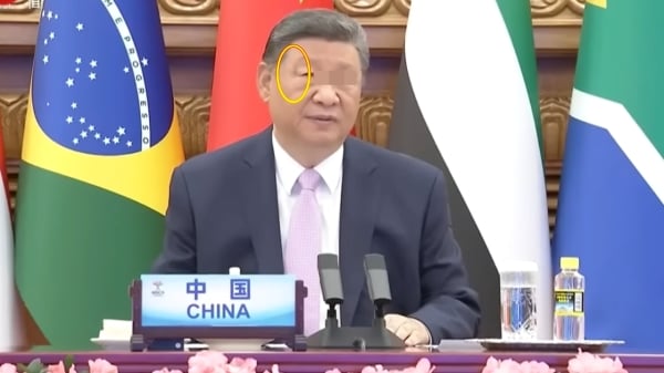 金砖线上峰会 习近平眉梢现“疤痕”