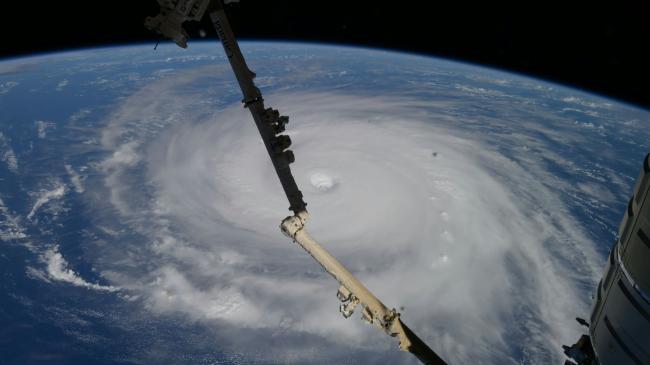 国际太空站飞越桦加沙 NASA太空人拍下壮观一幕