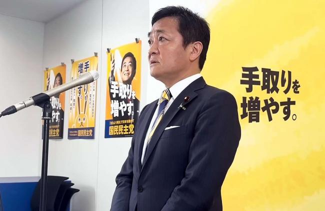 他站出来说：已做好当日本首相的决心