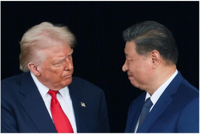 川普强势主导!习近平难掩“压力山大” 川普强势主导!习近平难掩“压力山大”