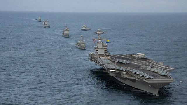 局势急剧升级 美军舰已部署到位 局势急剧升级 美军舰已部署到位