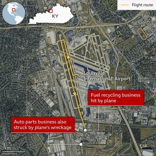 左引擎“消失 ”UPS货机坠毁事件更多细节披露 左引擎“消失 ”UPS货机坠毁事件更多细节披露