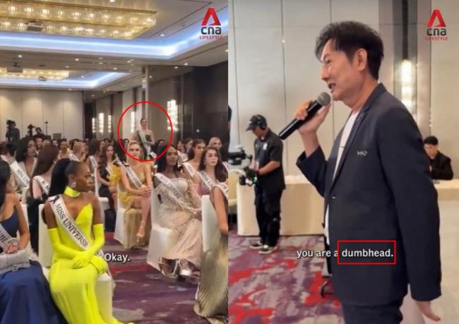 环球小姐现场因他大失控!网疯传选手走光光影片 环球小姐现场因他大失控!网疯传选手走光光影片