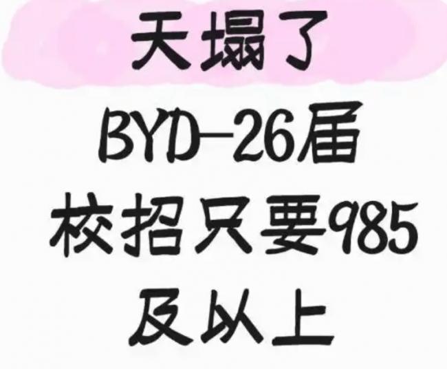 中科大碩士求職比亞迪被拒 HR:問你母校 中科大碩士求職比亞迪被拒 HR:問你母校