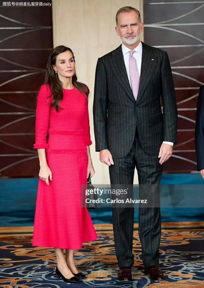 西班牙王后访华连换7套穿搭 平价穿出高奢感