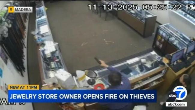 “零元购”冲入加州珠宝店 店主毫不犹豫开枪 “零元购”冲入加州珠宝店 店主毫不犹豫开枪