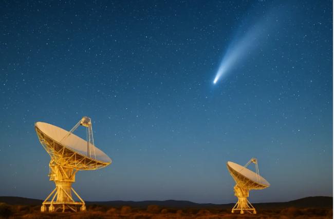 外星飞船论添悬念 彗星3I/ATLAS传无线电波 外星飞船论添悬念 彗星3I/ATLAS传无线电波