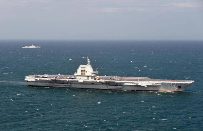 福建号航母完成首次海上演习  现场图片流出