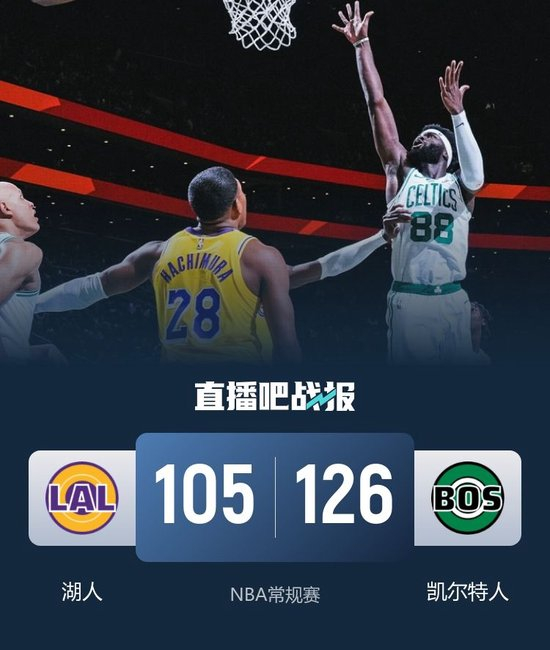 绿军击退湖人取4连胜 绿军击退湖人取4连胜