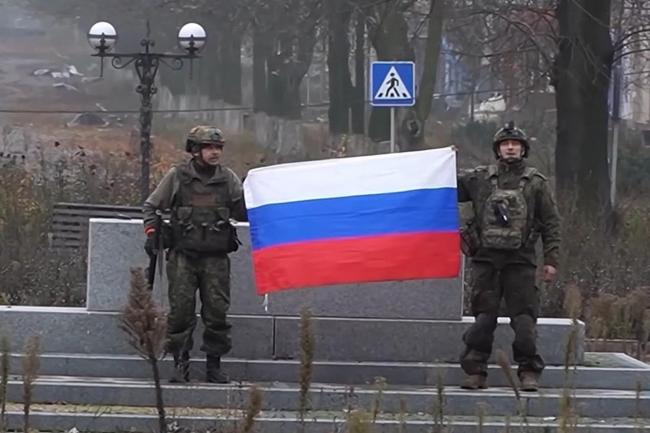 俄军公布占领红军城的画面　乌军：仍在战斗中