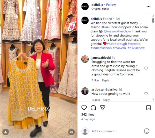 惊呆 华裔女市长变身印度店带货主播狂喊 惊呆 华裔女市长变身印度店带货主播狂喊