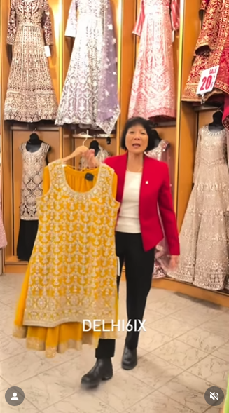 惊呆 华裔女市长变身印度店带货主播狂喊 惊呆 华裔女市长变身印度店带货主播狂喊